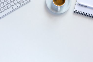 Basit seyrek sabah Office kompozisyon 