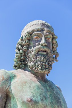 Riace'nın bronz heykel A kopyasını portresi