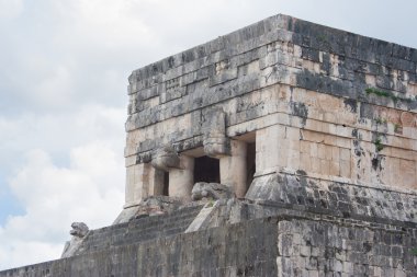 Jaguarlar Chichen Itza Yucatan Meksika Tapınağı