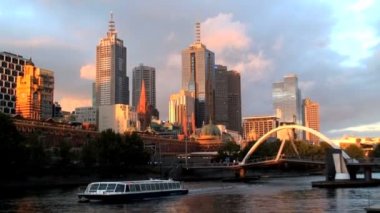 Melbourne şehir manzarası