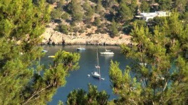 Cala Salada görünümüne