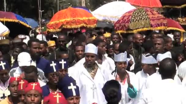 Procesión de Timket celebración — Vídeo de stock