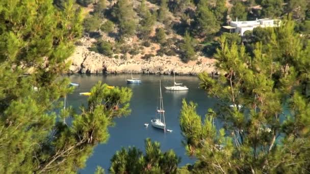 Visa till Cala Salada — Stockvideo