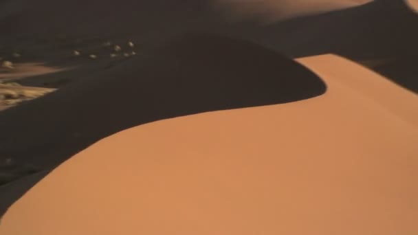 Sand Dunes in Namibia — Stock Video