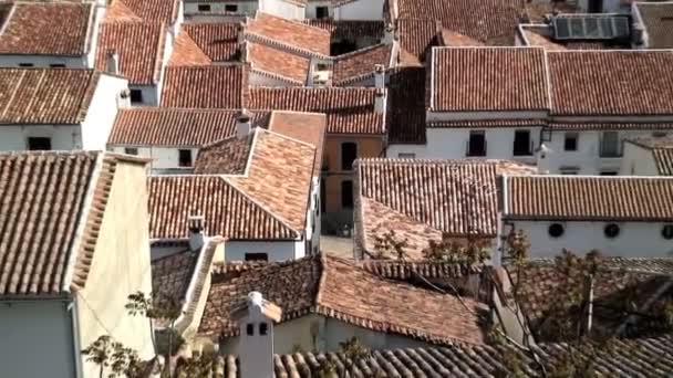 Roofs of the Pueblo Bianco — Stock Video