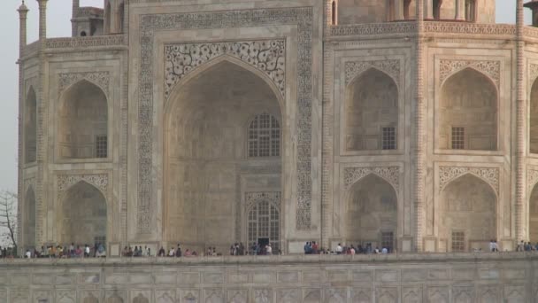 Taj Mahal Mausoleum — Stock Video