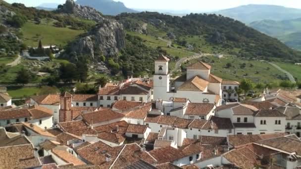 Pueblo Bianco in Spanje — Stockvideo
