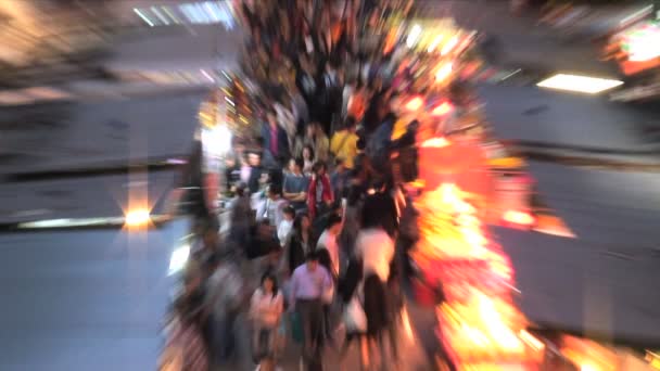 Fa Yuen St marknaden, Hong Kong — Stockvideo