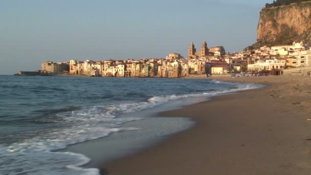 Town in in Northern Sicily — Stock Video