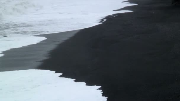 Skały i piasek wulkaniczny — Wideo stockowe