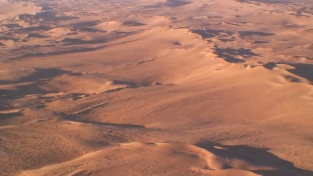 Vista aérea del desierto — Vídeos de Stock