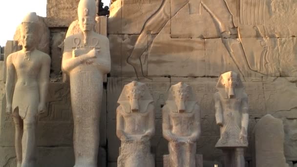 Templo de Karnak Luxor — Vídeo de Stock