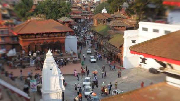 Durbar square, Nepal — Stockvideo