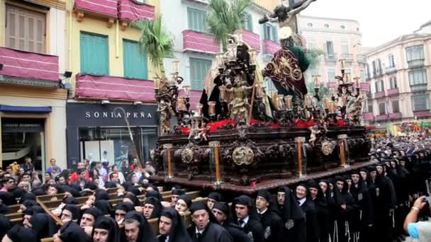 Semana Santa в Испании — стоковое видео