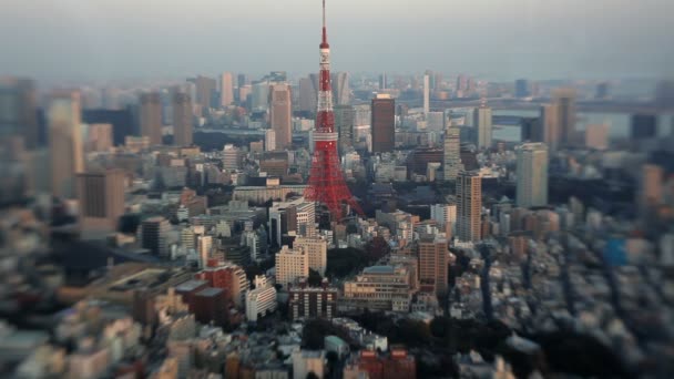 东京市塔 — 图库视频影像