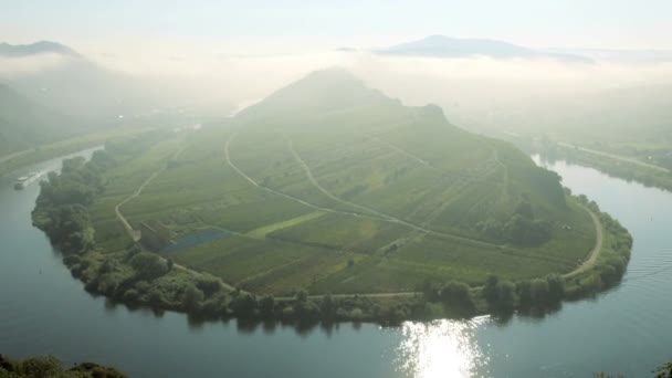 River Mosel Alemanha — Vídeo de Stock