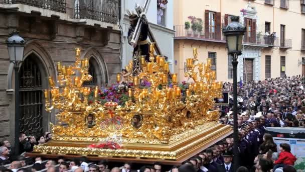 Semana Santa in Spain — Stock Video