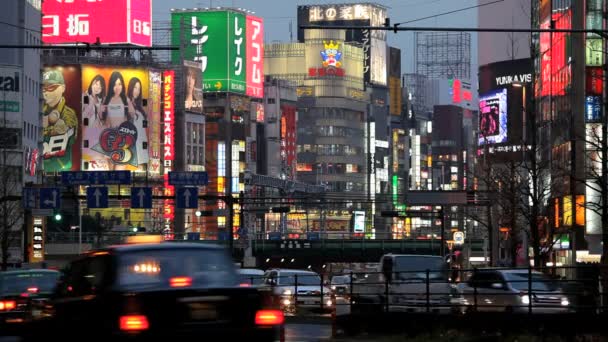 Traffic congestion in Japan — Stock Video