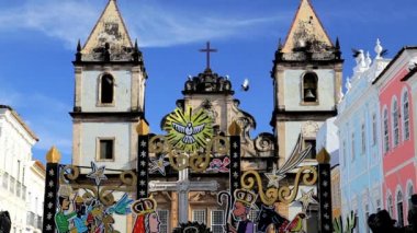 Pelourinho Merkezi tarihi kilise