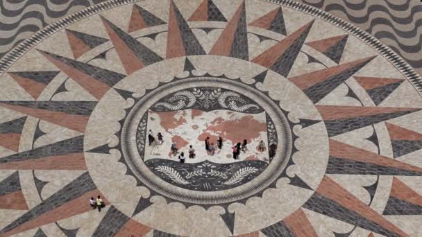 Mosaic World Map — Stock Video