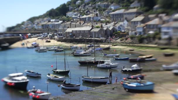 Porto di Mousehole — Video Stock