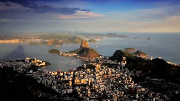 Rio de Janeiro stad — Stockvideo