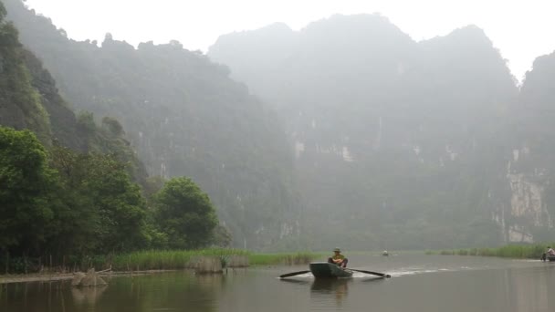 Gamba voga tradizione vietnamita locale — Video Stock