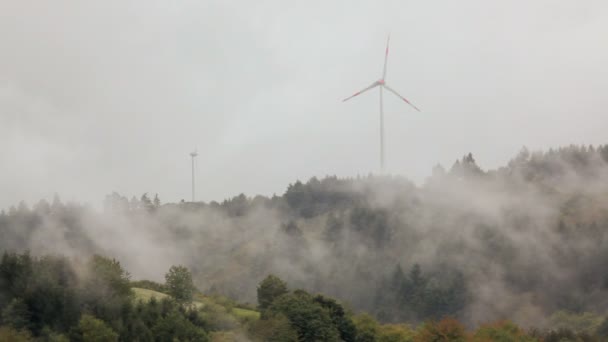 Wind Turbines — Stock Video