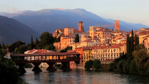 Bassano del Grappa — Stockvideo