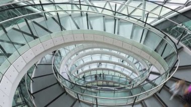 Londra İngiltere'de İngiltere'de Avrupa Glc sarmal merdiven Tl bina