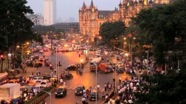 Mumbai Hindistan Asya nda Shivaji Terminus