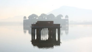 Rajasthan Jaipur Hindistan Jal Mahal su Palace Gölü