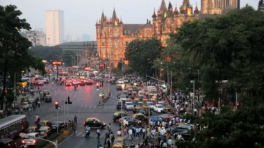Mumbai Hindistan Asya nda Shivaji Terminus