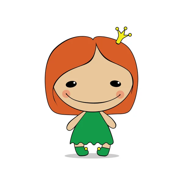 Grappige cartoon fairy — Stockvector