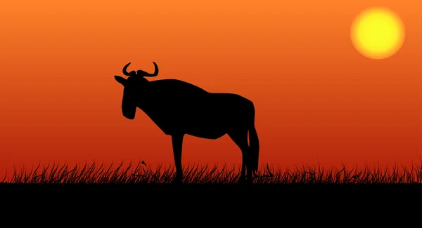 GNU — Wektor stockowy