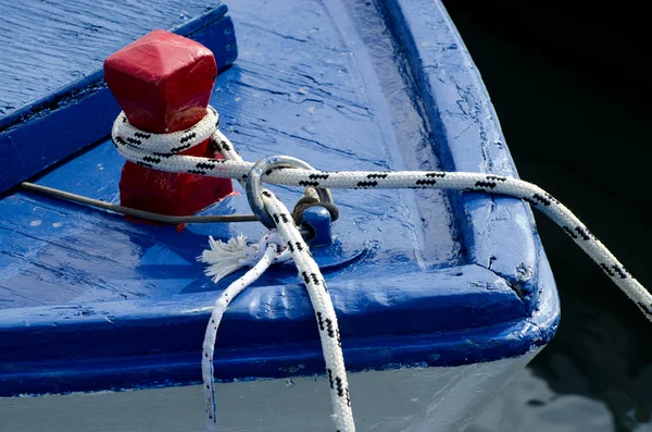 Blue boat — Stock Photo, Image