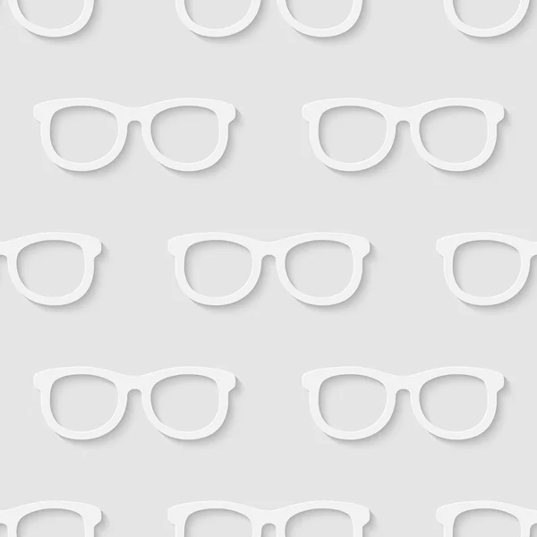 Γυαλιά ηλίου hipster χωρίς ραφή πρότυπο — Διανυσματικό Αρχείο