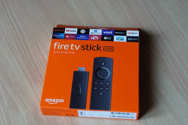 Kerala India 2020 Box Amazon Fire Stick Lite Stock Kép