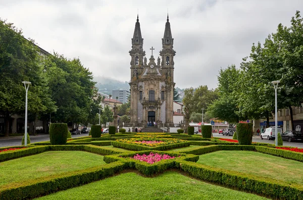 Portugalię Miasto Guimaraes Boulevard Republiki Brazylii Kościół Oratorium Nossa Senhora — Zdjęcie stockowe