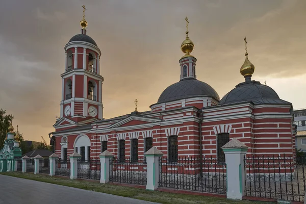 Oroszország Moszkva Életadó Szentháromság Temploma Karacharovóban — Stock Fotó