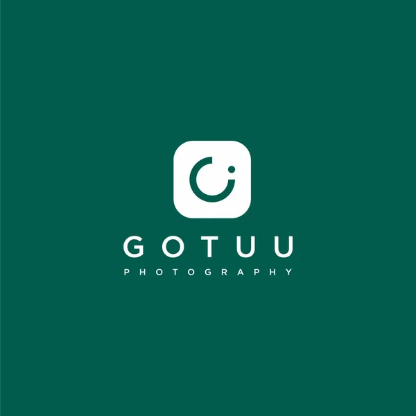 G ve J harflerinin temiz fotoğraf logosu tasarımı - EPS10 - Vektör.