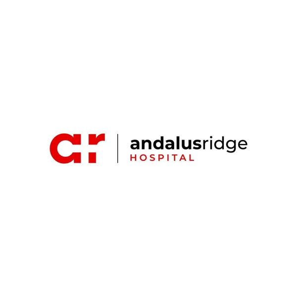 Beyaz arka planda tıbbi ve hastane hakkında logo tasarımı. EPS10, Vektör.