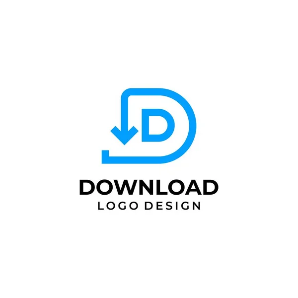 Logotipo Único Sobre Letra Símbolo Download Eps10 Vector —  Vetores de Stock