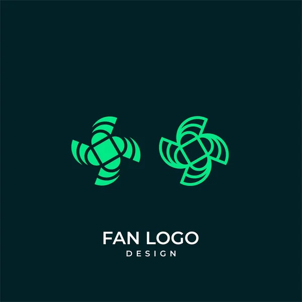 Современный Красивый Логотип Фанате — стоковый вектор