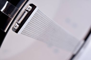 Makro da la parte de atras de un redoblante