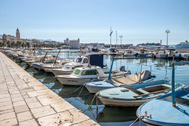 Hırvatistan 'ı bölmek - 08.07.2020, Matejuska limanı Adriyatik Denizi