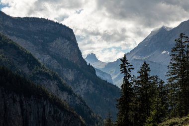 Kandersteg İsviçre - 05.09.2020 Tschingellochtighorn Manzarası