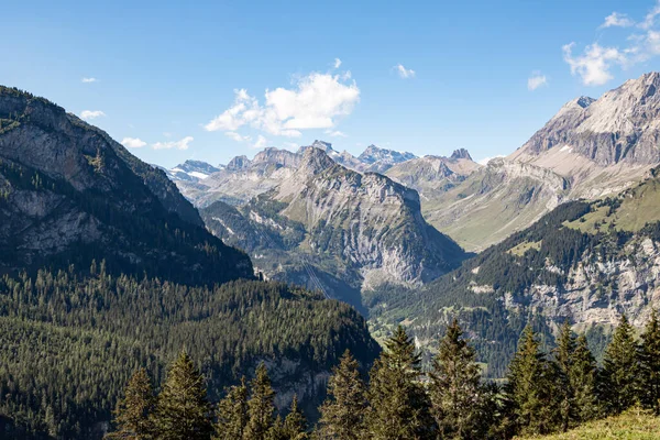Kandersteg İsviçre - 05.09.2020 Gaellihorn ve Tschingellochtighorn Lohner manzarası