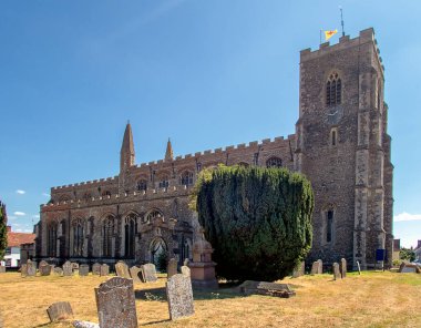 St Peter ve St Paul Kilisesi, Suffolk, İngiltere 'den Clare.