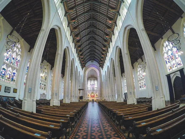 Intérieur Cathédrale Edmundsbury Bury Edmunds Suffolk Royaume Uni — Photo